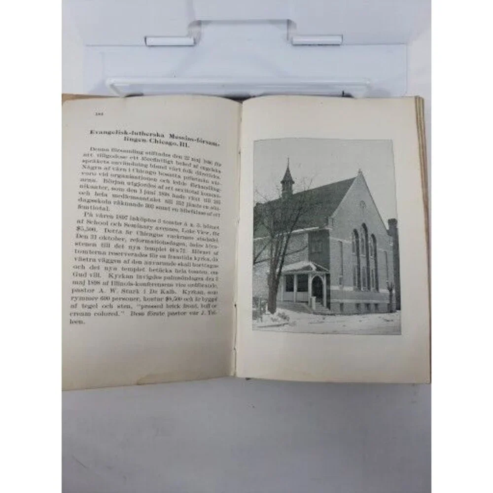 Korsbaneret Kristlig Kalender 1899 Lutheran Augustana Book Concern Swedish Book